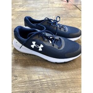 Under Armour Surge 3 Men's‎ Running Shoes Navy White Size 13 *Clean
